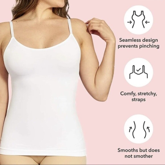 Shapermint Essentials All Day Every Day Scoop Neck Cami Size XXXXL - Picture 3 of 7